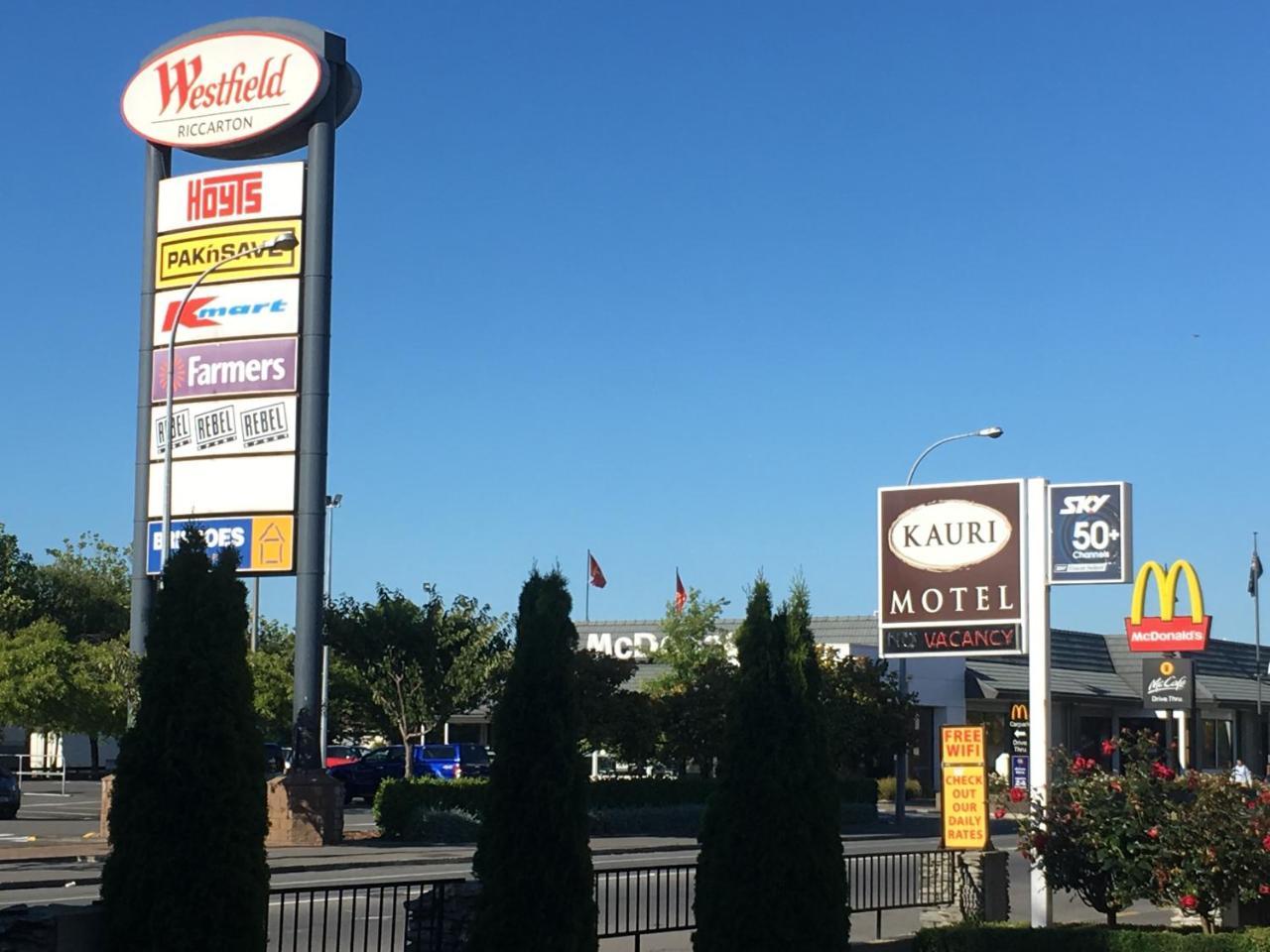 Kauri Motel On Riccarton Christchurch Eksteriør bilde