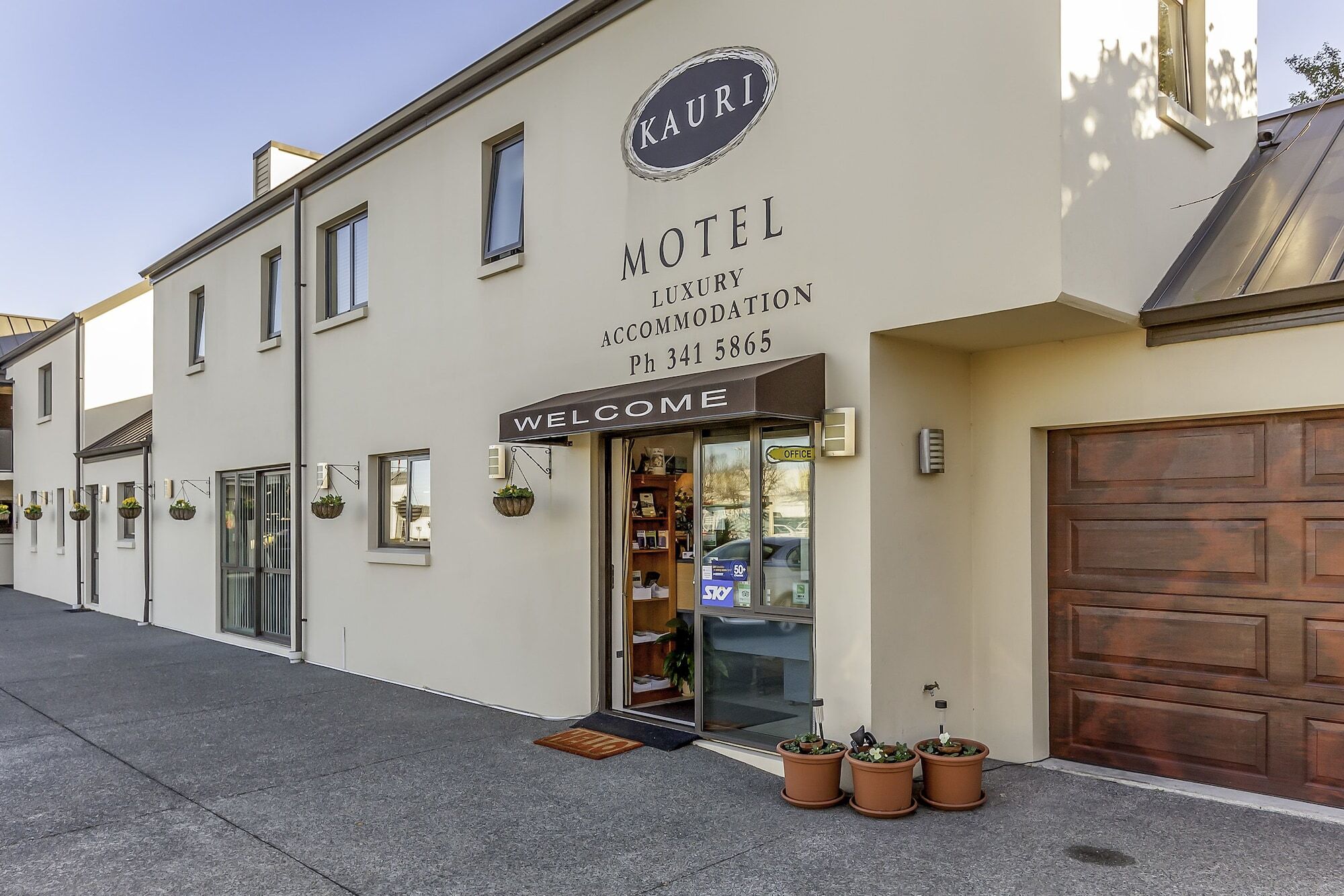 Kauri Motel On Riccarton Christchurch Eksteriør bilde